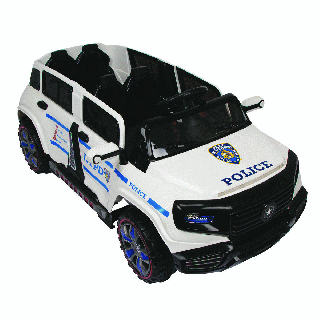 nypd police car 12v ride on amazing basketball moving small