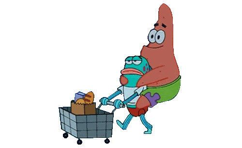 transparent patrick star gifmade by totally transparent finns small