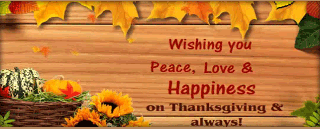 happy thanksgiving weekend to all small