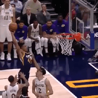 watch all of donovan mitchell s dunks in one place slc dunk small