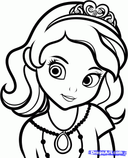 princess sofia drawing at getdrawings com free for personal use small