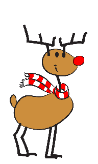 cartoon reindeer clipart clipground small