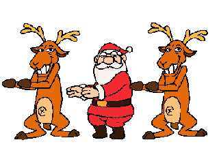 christmas animals animated images gifs pictures animations small