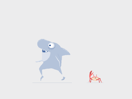 shark week animation gif by olle engstrom find share on giphy small