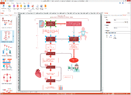 healthcare management workflow diagrams solution conceptdraw com small