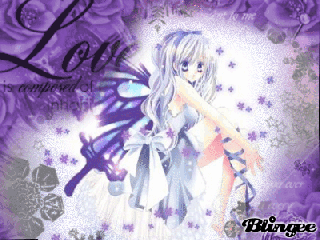 anime purple fairy gallery small