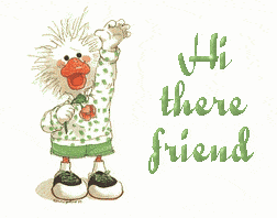 animated hello hi there friend duck ag1 gif hello pinterest small