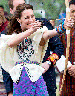 kate middleton pairs embroidered cape with locally made skirt small