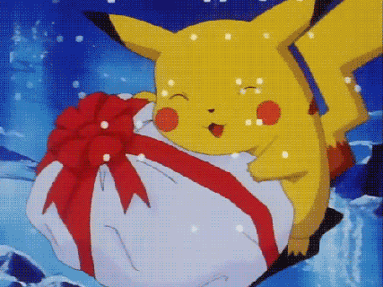 christmas pikachu gifs find share on giphy small