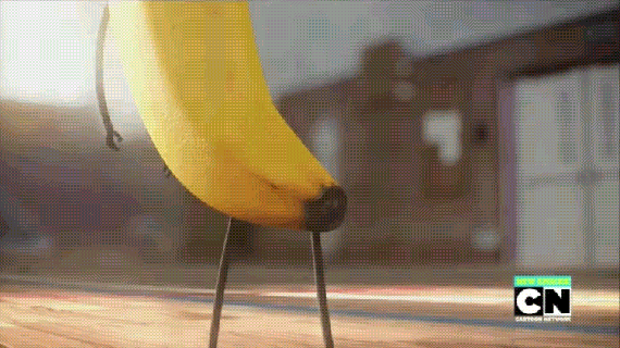 image this banana had to split gif the amazing world of gumball small