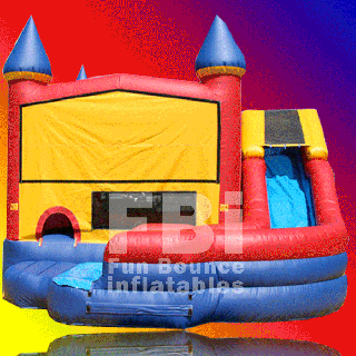 fbi fun bounce inflatables water slide bounce house pinata stand small
