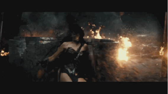 see wonder woman in action in batman v superman small