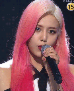 hyejeong s pink hair celebrity photos onehallyu small