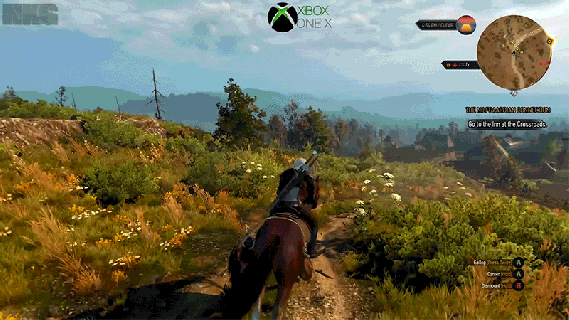 the xbox one x runs the witcher 3 at 60fps if you don t patch it small