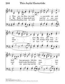 this joyful eastertide hymnary org small