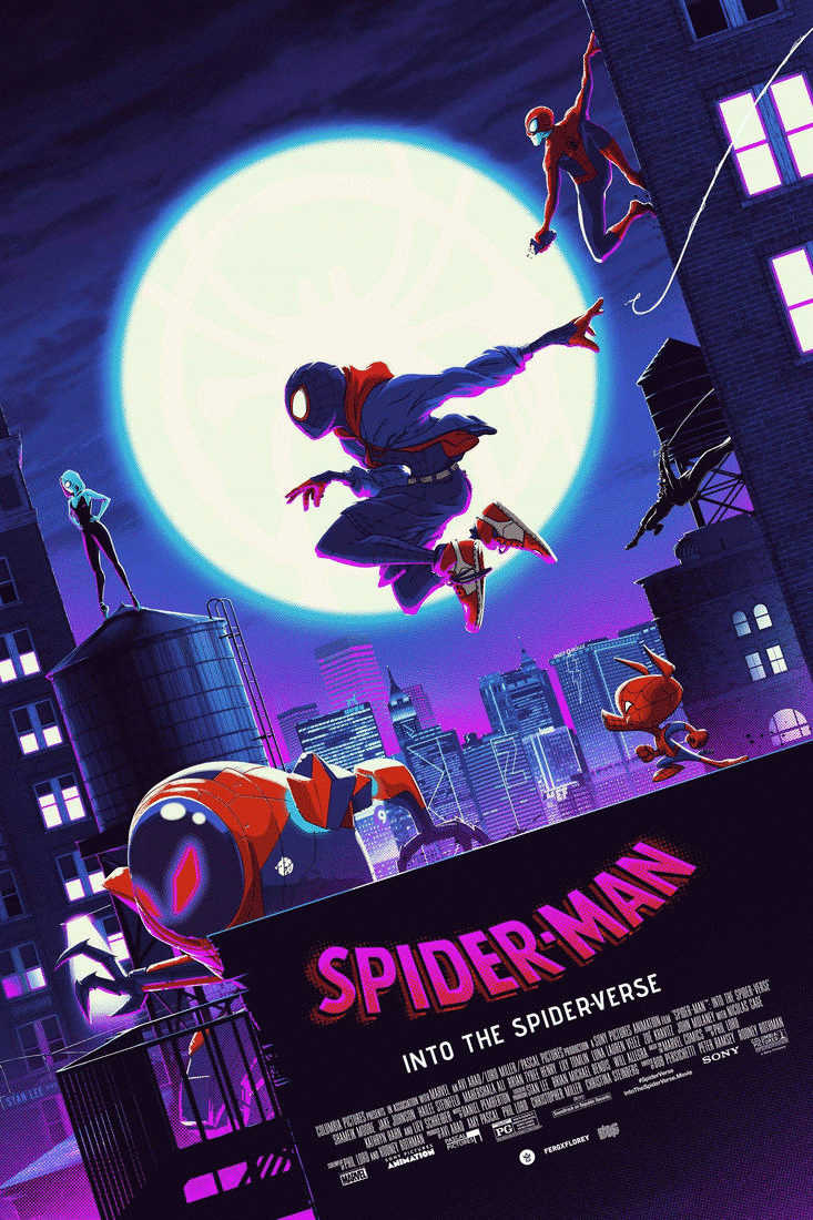 spider man into the verse prints by matt ferguson will smith suicide squad small