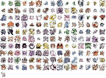 pokemon red green jp and red blue sprites pok mon know your meme small