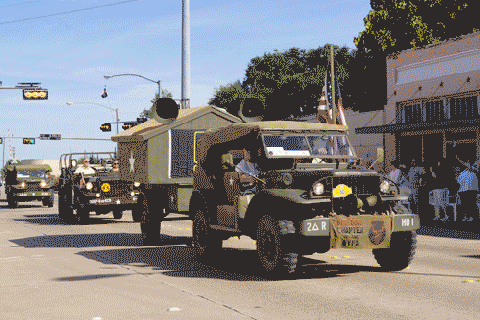 military vehicle convoy slideshow the garland texan website the small