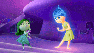 joy disgust insideout inside out gif pixar colorful dis small