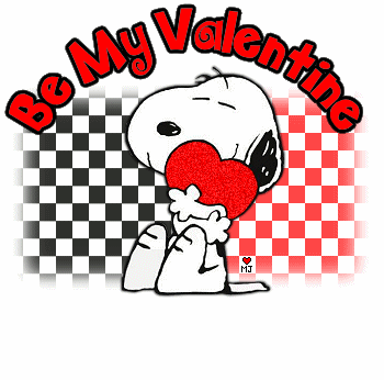 animated free gif snoopy red heart i love you by my valentine s day small