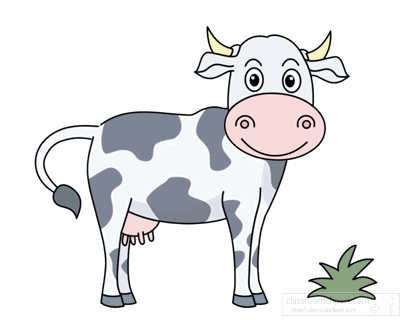 cow spotted animation gif anim lt k pek pinterest animated small