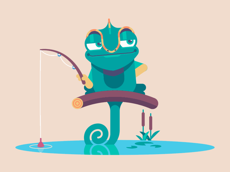 don t worry be chameleon chameleons animation and gifs small