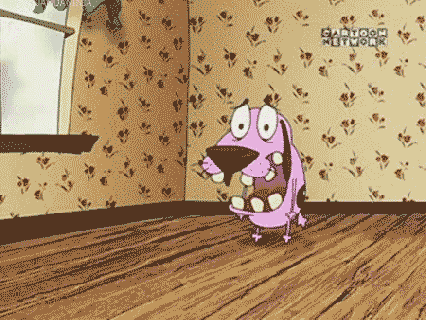 scooby doo where are you courage the cowardly dog gif wifflegif small