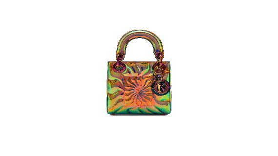 10 famous artists refashion dior s iconic lady bag passed out gif