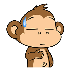 line creators stickers what the monkey annoying example with small