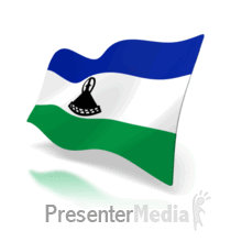lesotho flag perspective anim small