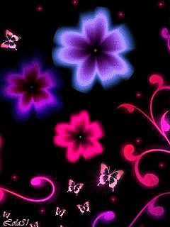 neon animated flowers google search animations pinterest small