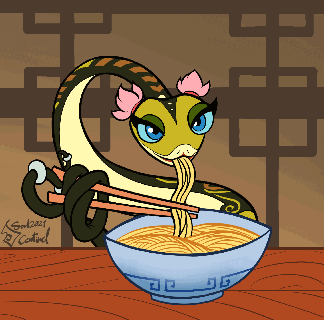 viper animation noodles by soulcentinel kungfupanda iggy azalea bodysuit small