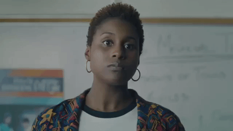 blackgirlmagic issa rae insecure hbo insecurehbo trending gif on small