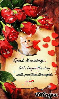 good morning lets begin the day with positive thoughts pictures small