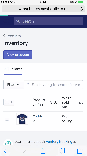 how it works back in stock via messenger inventory small