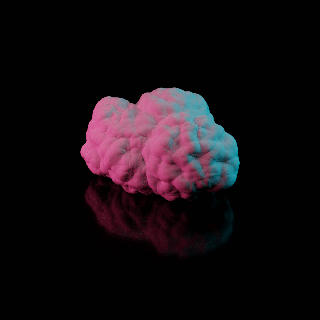authentic digital art marshmallow cloud superrare gif small