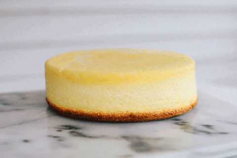 light and fluffy japanese cheesecake becca bakes flan gif small