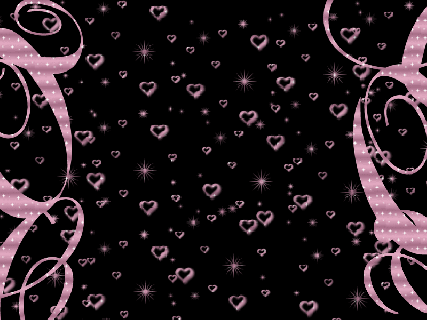 glitter heart background animated small