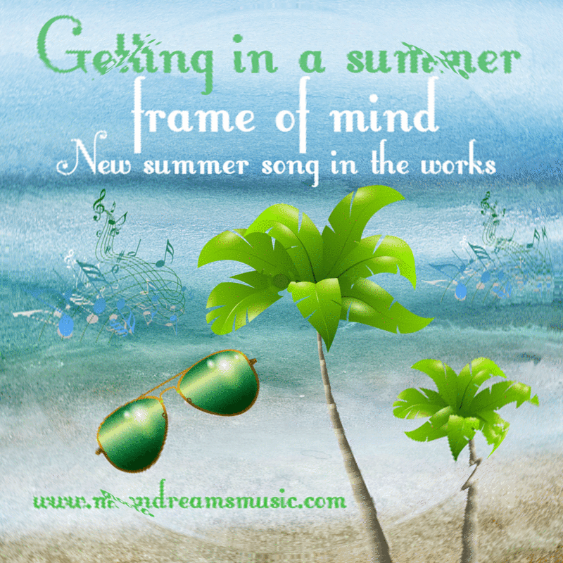 been working hard on my new summersong picture yourself on a small