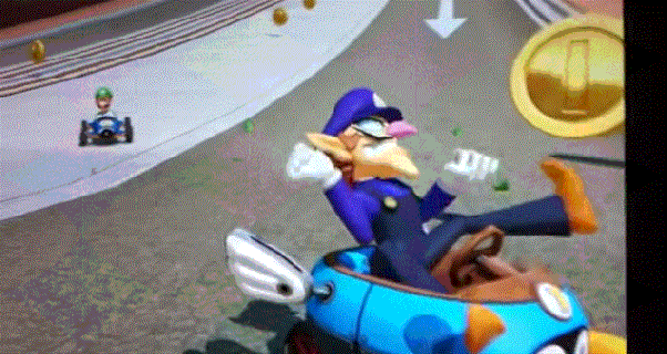 mario kart 8 death stare gif find share on giphy small