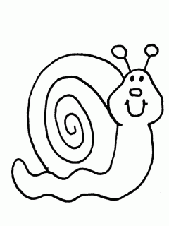 snail3 animals coloring pages coloring book small
