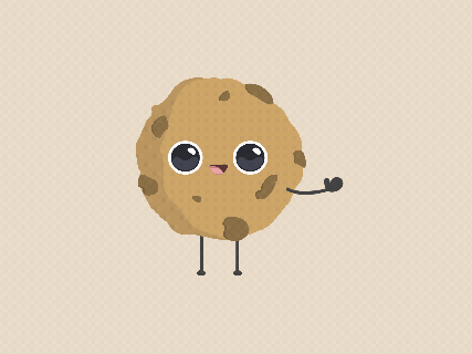 my first animation it s a cookie by gokce kurt on dribbble small