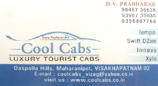 guru raghavendra cool cabs maharanipeta in visakhapatnam vizag small