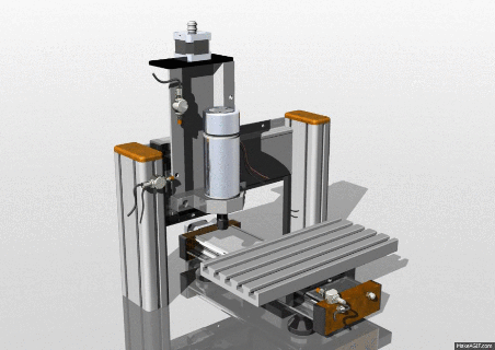 animation cnc machines 3d cad model library grabcad small