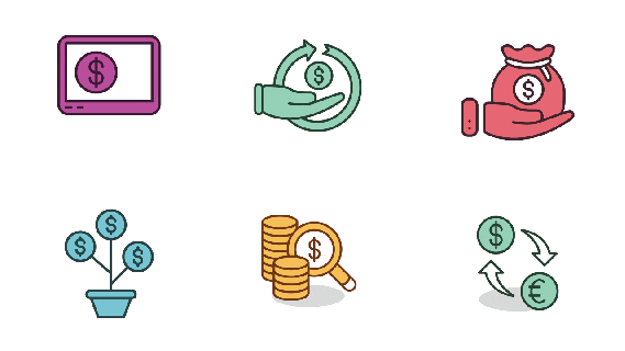 free finance animated gif icon pack ppt google slides download gig small