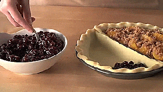 split decision pie pan makes two different pie flavors at once small