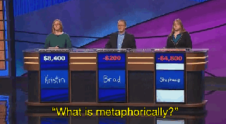 these contestants on jeopardy had no idea what was going on and small