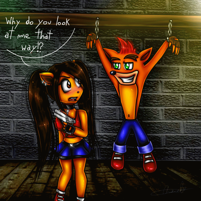crash bandicoot girlfriend pictures to pin on pinterest pinsdaddy small