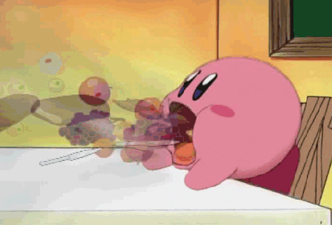 nintendo eating gif find share on giphy small