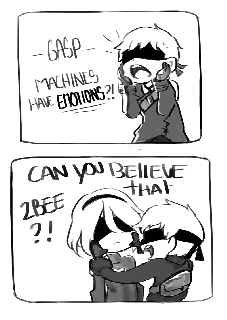 this is 9s the whole game nier automata know your meme small